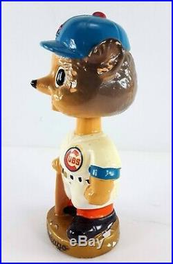 Chicago Cubs Vintage 1960s Sports Specialties Gold Base Japan Bobble Head Nodder