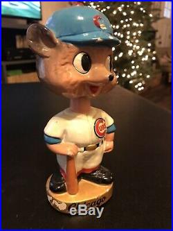 Chicago Cubs Vintage Bobble Head Gold Base Japan 1960's Sports Specialties