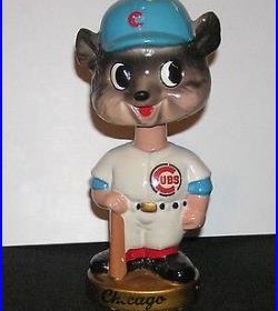 Chicago Cubs Vintage Nodder/Bobblehead Clark Cub