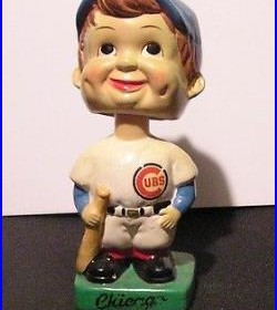 Chicago Cubs Vintage Nodder/Bobblehead Red Hair