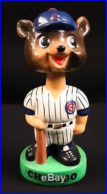 Chicago Cubs Vintage Twins Green Base Bobble Bobblehead Nodder With Box