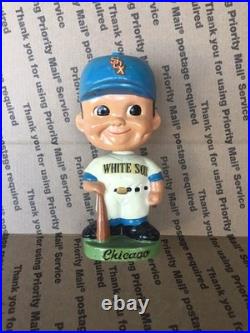 Chicago White Sox Bobble Head Toy Baseball Vintage Ceramic