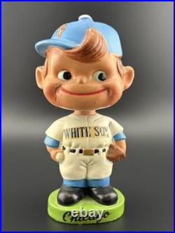 Chicago White Sox Sideways Hat Nodder 1963 Vintage Bobblehead