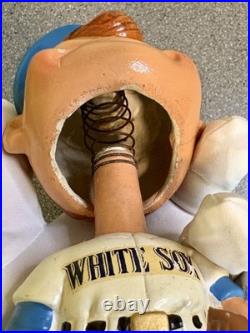 Chicago White Sox Sideways Hat Nodder 1963 Vintage Bobblehead