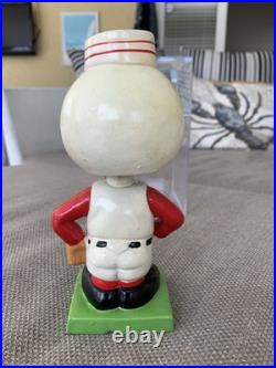 Cincinnati Reds 1960's VINTAGE Bobblehead Japan RARE Green Square Base NM-MT