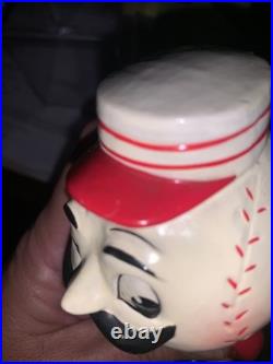 Cincinnati Reds 1960's VINTAGE Bobblehead Japan RARE Green Square Base NM-MT