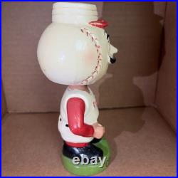 Cincinnati Reds, MLB Baseball Bobblehead Nodder Green Base Japan- 60s Vintage 7