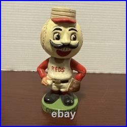 Cincinnati Reds, MLB Nodder, Green Base made in Japan 1962, Vintage and rare