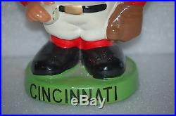 Cincinnati Reds Mascot Vintage Bobblehead Doll Nodder nice original condtion