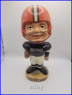 Cleveland Browns vintage bobblehead bobble nodder Japan realistic Face Original
