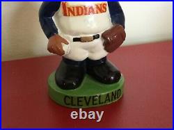 Cleveland Indians 1962 Black Face Bobblehead Boy Rare Vintage Nodder Vintage old