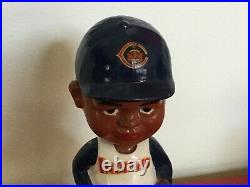 Cleveland Indians 1962 Black Face Bobblehead Boy Rare Vintage Nodder Vintage old
