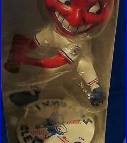 Cleveland Indians 1975 style Vintage Chief Wahoo Bobblehead bobble world series
