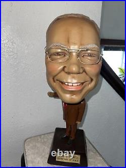 Colin Powell vintage political 17 statue Figure Glasses Removable Hard To Find
