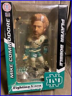 Collectible Vintage UND Fighting Sioux Mike Commodore Hockey Player Bobble Head