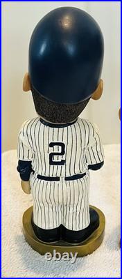 Collection Of 4 Vintage NY Yankees Bobble Heads Jeter, Clemens, Soriano, Giambi