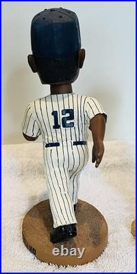 Collection Of 4 Vintage NY Yankees Bobble Heads Jeter, Clemens, Soriano, Giambi