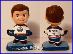 Connor McDavid Edmonton Oilers Bobblehead Nodder Vintage Hockey NHL Rare Doll