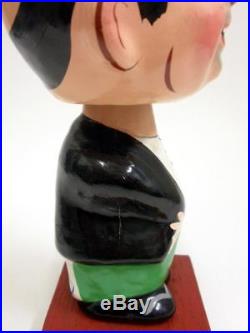 Densuke Ohmiya 1950's Asakusa Comedian Bobblehead Doll 19.5cm Vintage Used C11