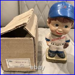 Denver Bears Extremely Scarce Vintage Bobblehead 1971 Bobble Head Beyond Rare