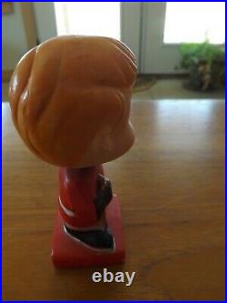 Detroit Red Wings Mini Nodder Bobblehead. 1960's Vintage! AUCTION ENDS APRIL 7