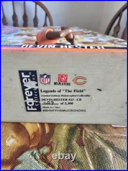 Devin Hester Bobblehead Burnt Orange Chicago Bears Rare Limited Edition Vintage