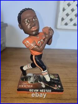 Devin Hester Bobblehead Burnt Orange Chicago Bears Rare Limited Edition Vintage Devin Hester Bobblehead Burnt Orange Chicago Bears Rare Limited Edition Vintage