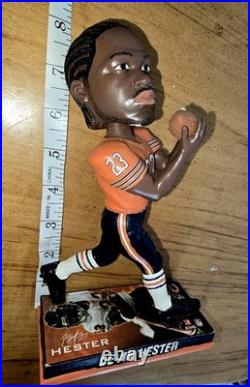 Devin Hester Bobblehead Burnt Orange Chicago Bears Rare Limited Edition Vintage