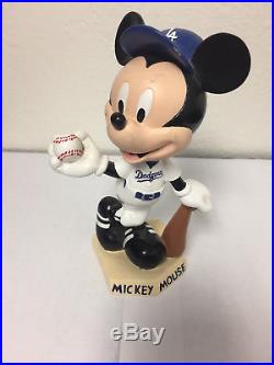 Disney's Mickey Mouse Bobblehead Los Angeles Dodgers COLLECTIBLE RARE VINTAGE