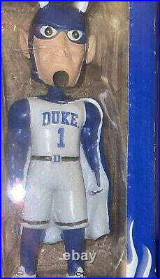 Duke Blue Devils Mascot Bookstore Bobblehead NCAA Vintage New Dmg Box Rare