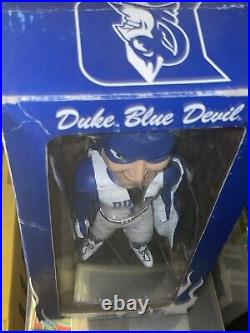 Duke Blue Devils Mascot Bookstore Bobblehead NCAA Vintage New Dmg Box Rare