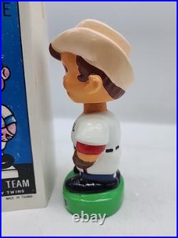 ERROR Original Vintage Texas Rangers Bobblehead With Box Nodder Mascot