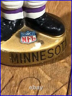 Early Rare Misprint Horns 1960s Vintage NFL MINNESOTA VIKINGS Bobble Head