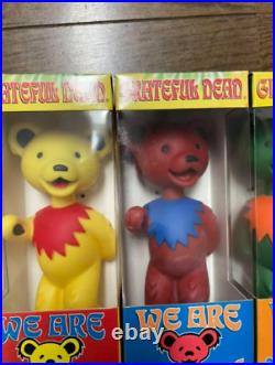 FUNKO Grateful Dead Bears Bobblehead doll 5 set Figure Doll Rare Vintage