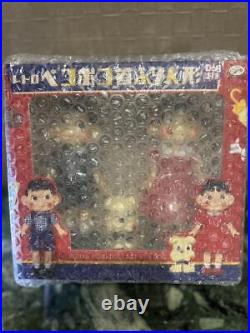 Fujiya Peko & Poko Bobblehead Doll Showa Retro Collection Vintage Japan