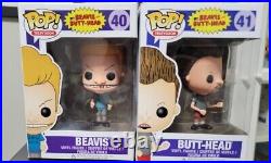 Funko Pop MTV Beavis and Butt-Head #40 and #41