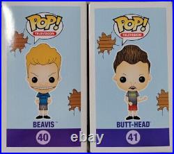 Funko Pop MTV Beavis and Butt-Head #40 and #41