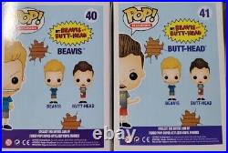 Funko Pop MTV Beavis and Butt-Head #40 and #41