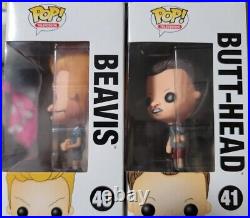 Funko Pop MTV Beavis and Butt-Head #40 and #41