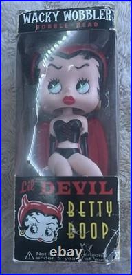 Funko Wacky Wobbler Betty Boop Lil' Devil Vinyl Bobblehead Vintage Bobble