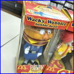 Funko Wacky Wobbler Bobble McDonald's Figure Set 5 Vintage Used from Japan