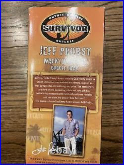 Funko Wacky Wobbler CBS Survivor Jeff Probst 2009 NRFB VAULTED, RARE