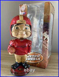 GEORGIA BULLDOGS Vintage Retro Football Player Nodder Bobblehead NIB