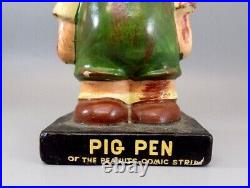 Genuine Vintage Peanuts Lego Pig Pen Pigpen Nodder Bobblehead Bobble Head