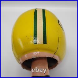 Green Bay Packers 1960s NFL Vintage Bobble Head Gold Base With Sticker