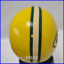 Green Bay Packers 1960s NFL Vintage Bobble Head Gold Base With Sticker