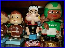 Green Bay Packers Toes Up Vintage Bobble Head/Bobbing Head/Nodder GEM MINT