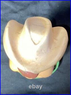HOUSTON ASTROS Vintage Bobble Head Boy Mascot Cowboy Hat MLB As Is VHTF RARE HTX
