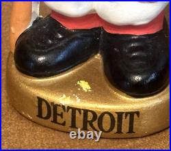 HTF Vintage 1960's Detroit Tigers Baseball Bobble Head Nodder with Gold Base HTF Vintage 1960's Detroit Tigers Baseball Bobble Head Nodder with Gold Base