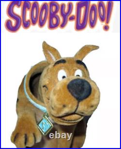 Hannah Barbera Scooby-doo Flocked Fuzzy Bobblehead Car Nodder Collectible VTG